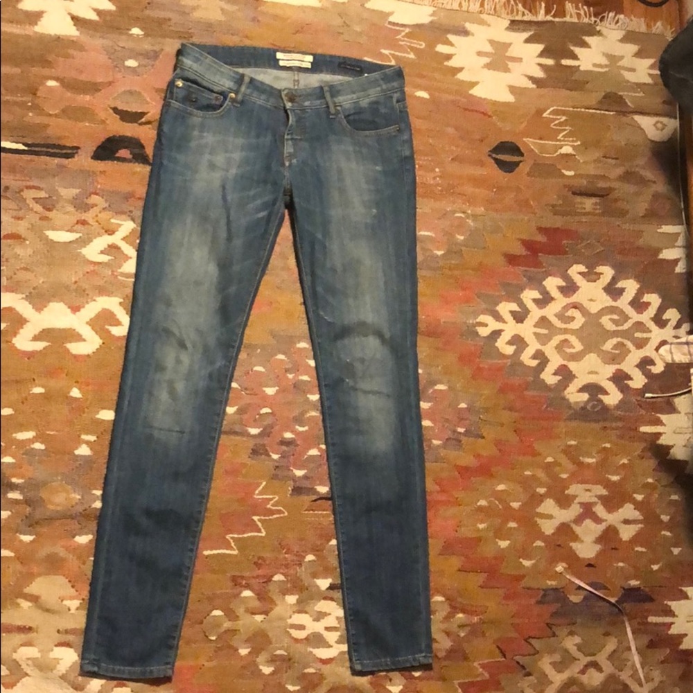 Maison Scotch Blue Skinny Jeans W28 L32